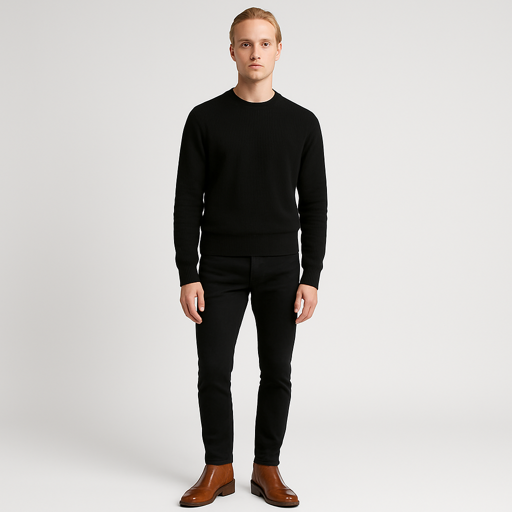 Distressed leather zip-up ankle boots with textured sole and rounded toe.