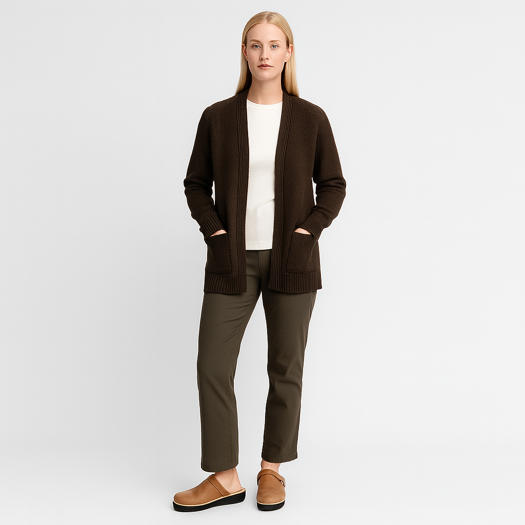 Closed-toe clogs with an adjustable side buckle and a cushioned sole designed for easy everyday wear